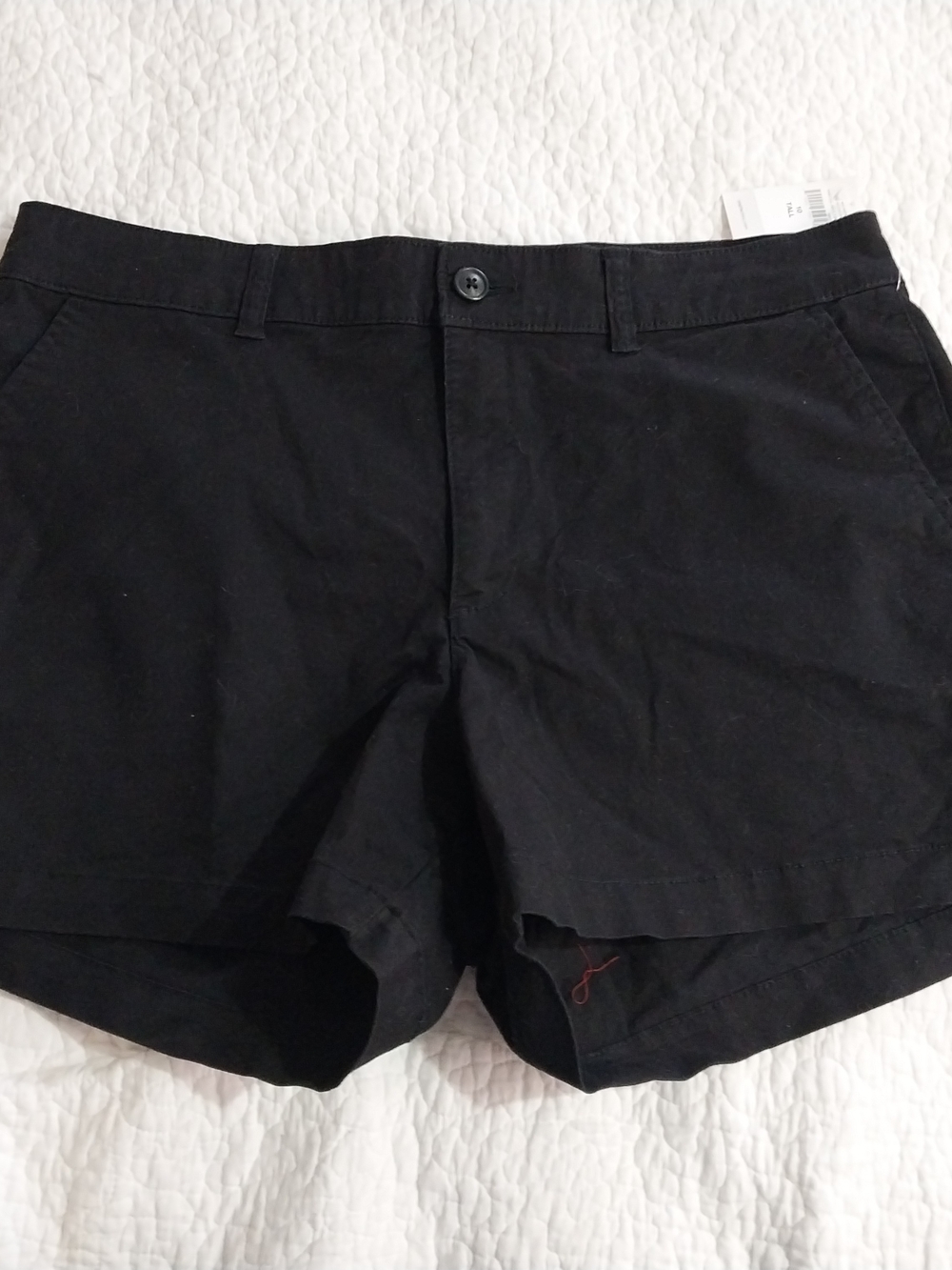 GAP For Good Black Shorts Women's Cotton (10 Tall ) Patch Pockets